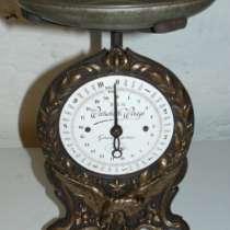 Старинные кухонные весы, Германия, 1890 Фирма Steinfeldt & Bl, в Санкт-Петербурге