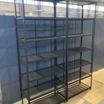 Стеллаж ЛОФТ металлический сварной с сеткой ПВЛ, в Санкт-Петербурге