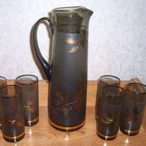 Набор для напитков Богемия (ЧССР) 1980 г, в Москве