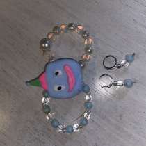 Комплект:2 браслета (из нат камней) сережки (из нат Камней), в Москве