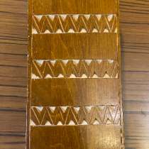 Шкатулка деревянная, резная. Производство СССР, 1970-е гг, в Москве