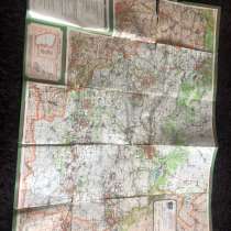 Карта ЛНР, б/у, в г.Ровеньки