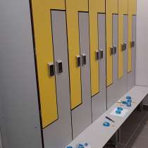 Шкафы HPL локеры для СПА центров, переодевания персонала HPL, в Москве