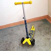 Самокат детский пластиковый, бу, в хорошем состоянии, в Краснодаре