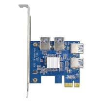 Разветвитель расширитель Райзер (Riser) PCI-E - 4xUSB майнин, в Красноярске