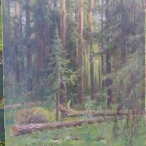 Картина старинная масло холст, в Раменское