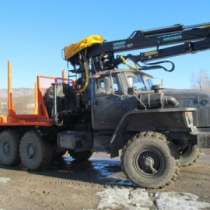 Лесовоз УРАЛ 55571-1151-70М, в Иркутске