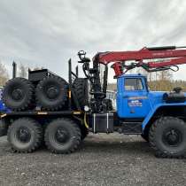 Лесовоз Урал 2010 г. в. полный капремонт 2026 с новым КМУ, в Иркутске