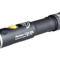 Фонарь Armytek Partner C2 Pro v3 XHP35 Черный (Теплый свет), в г.Алматы