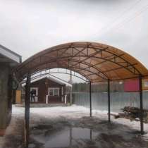 Навес для авто от производителя с доставкой в Копыль, в г.Минск