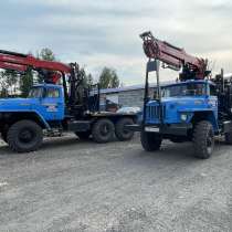Лесовоз УРАЛ 43204-41, в Миассе