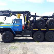 Лесовоз Урал капремонт 2022 г с новым манипулятором МАЙМАН, в Миассе