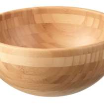 БЛАНДА МАТТ Сервировочная миска, бамбук 28 см, в Москве