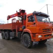 КМУ KANGLIM KS 2056 на шасси КАМАЗ 43118, в Москве