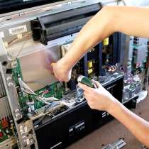 Срочный ремонт телевизоров ЖК и плазма на дому, в Москве