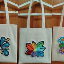 Сумка шоппер с ковровой вышивкой, в Казани