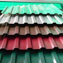 Продам профнастил на забор, крышу, окрашенный, оцинкованный, в Уфе