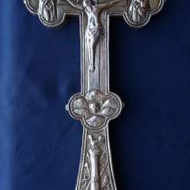 Старинный напрестольный крест. Серебро, в Санкт-Петербурге