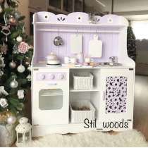 Детская кухня деревянная со светом, в Москве