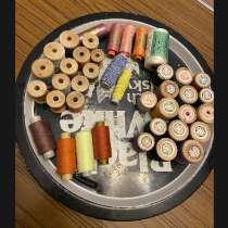 Нитки для шитья 60-х годов. СССР. 40 штук, в Москве