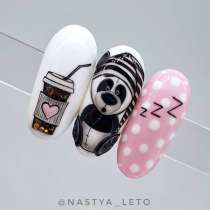 NailArt картина миниатюра "Bye Bye my Panda", в г.Токио