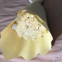 Букет из атласных лент 23 розы, в Белгороде