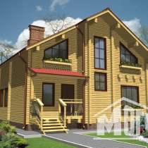 Строительство деревянного дома. Проект Генеральская дача-147, в Москве