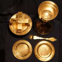 Набор Евхаристический из 6-ти предметов. Серебро, в Санкт-Петербурге