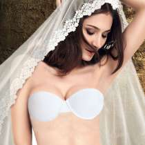 Бюстгальтер с силиконовой спинкой и брет.бежевый VS02. Размер: 80D, Цветовая гамма: бежевый (БЮСТГАЛЬТЕРЫ), в Москве