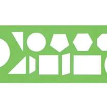 Трафарет геометрических фигур Стамм, 12 элементов, в Москве