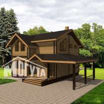 Проект загородного коттеджа Пушкино-164, в Москве