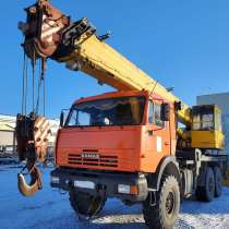 Продам автокран Ивановец, КАМАЗ, 6х6, 2012г/в,25тн, в Тюмени