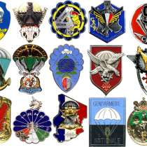 Знаки парашютистов Франции, в Москве