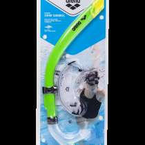 Трубка для плавания Arena Swim Snorkel Acid Lime (95257 65), в Сочи