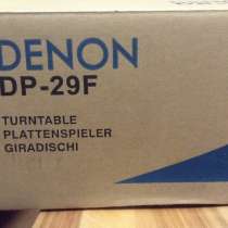 Виниловый проигрыватель Denon DP-29F, в Санкт-Петербурге