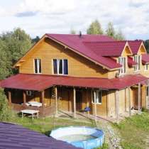 двухэтажный коттедж с баней в поселке Юкки, в Всеволожске