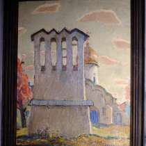 Диодоров Б.А. «Псков. Церковь Богоявления с Запсковья». К.м, в Санкт-Петербурге