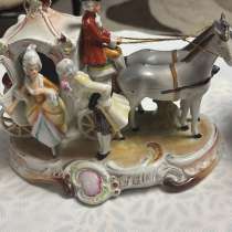 Антикварная фарфоровая статуетка в стиле Рококо Нимфенбург, в г.Алматы