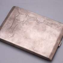 Портсигар с рисунком,  Европа, 1960-70 г, в Москве