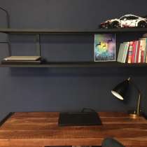 Полка для книг ЛОФТ металлическая, в Санкт-Петербурге