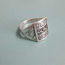 Кольцо (серебро) с арабской надписью, в г.Павлодар