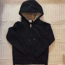 Зип худи оверсайз Burberry с капюшоном, в Омске