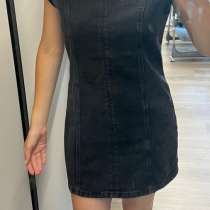 Графитовое джинсовое платье Zara, в Владивостоке