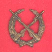 Петличная эмблема пехотных частей РККА обр. 1922 г. #1, в Орле