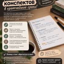 Перепишу конспекты, в Ростове-на-Дону