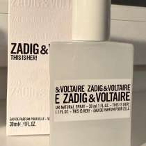 Zadig & Voltaire This Is Her 30 мл, оригинал, в Санкт-Петербурге
