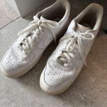 Кроссовки Nike Air Force 1. Классические белые мужские кросс, в Москве