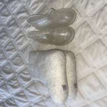 Новые детские валенки с калошами ,ручной валки ,натуральная, в Тюмени