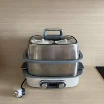 Пароварка электрическая Morphy Richards, белая, в Москве