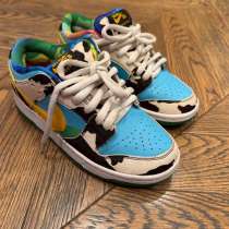 Лимитированные кроссовки Nike в 38 размере б/у, в Москве